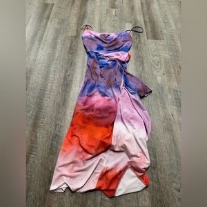 Wedding Guest Dress with Slit